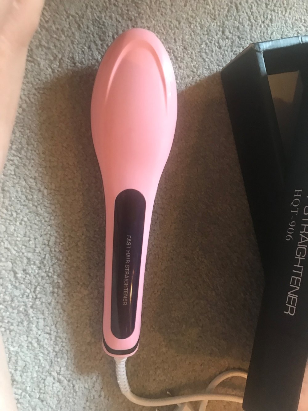 Haarglätter Bürste 