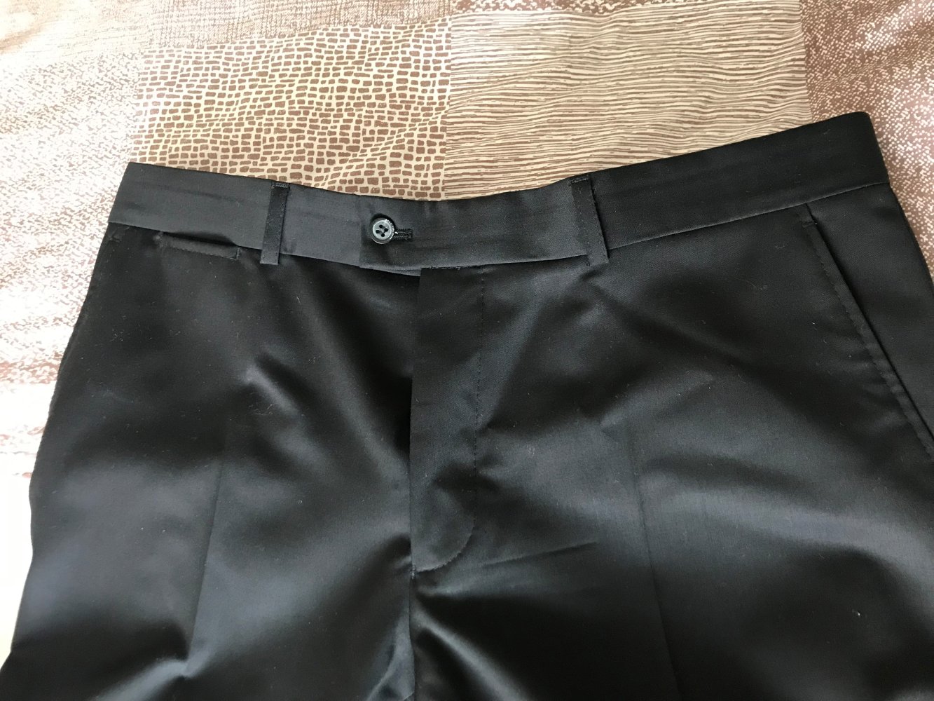 Stoffhose/Anzughose schwarz (BRAX) – Größe XL – neu und ungetragen