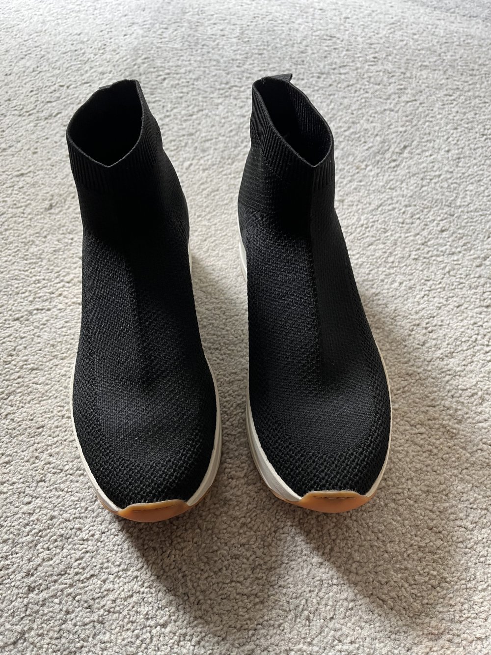 Schlupf Stiefeletten Plateau (von Vagabond), schwarz, Größe 37 – nur 1, 2 x getragen