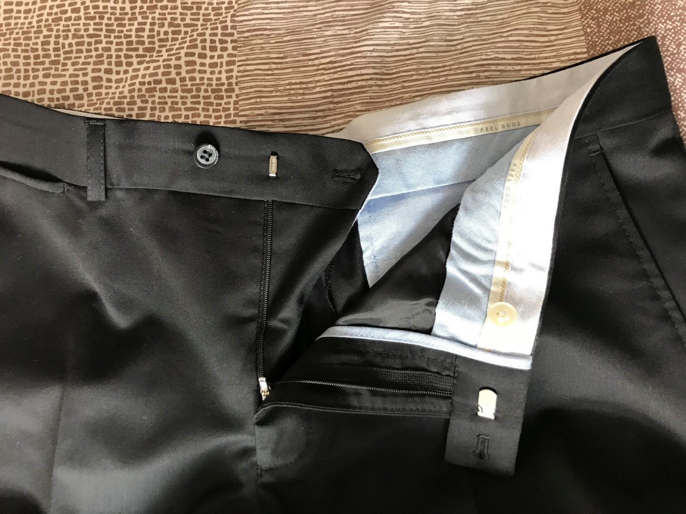 Stoffhose/Anzughose schwarz (BRAX) – Größe XL – neu und ungetragen