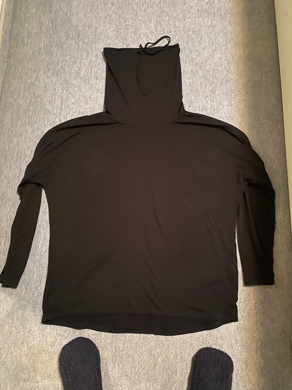 Sportshirt schwarz – Größe 44 /46 – nur 1,2 x getragen