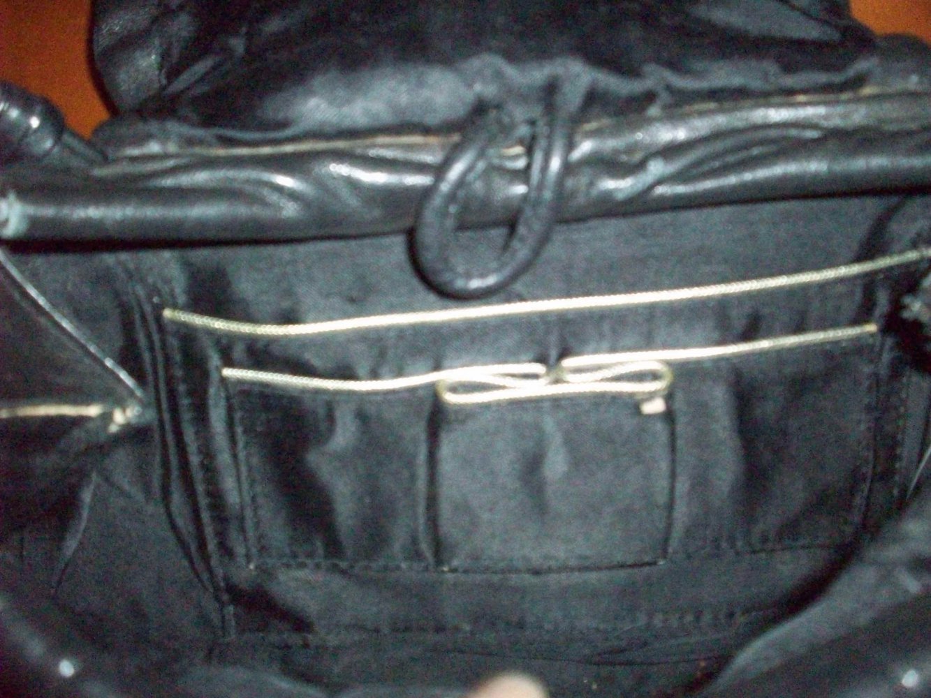 Vintage Handtasche schwarz