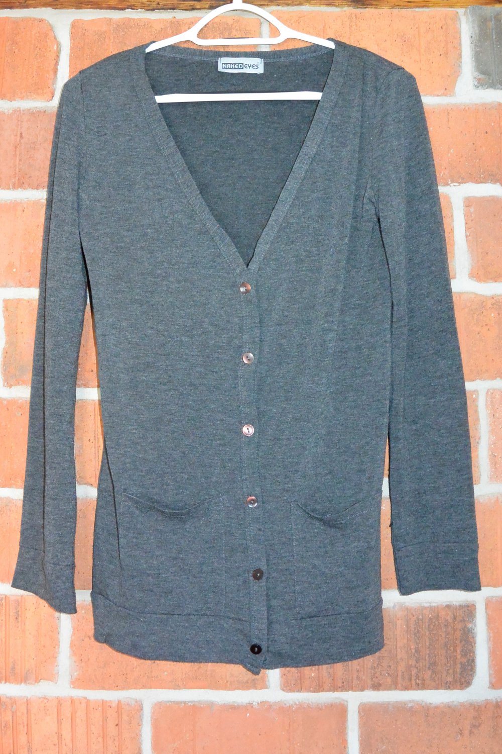 Dünnes graumeliertes Jäckchen Frühling Sommer