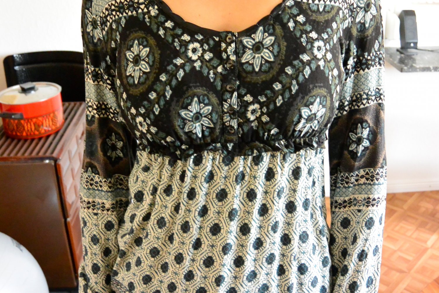 Hippie leichte Bluse Mexx Viskose