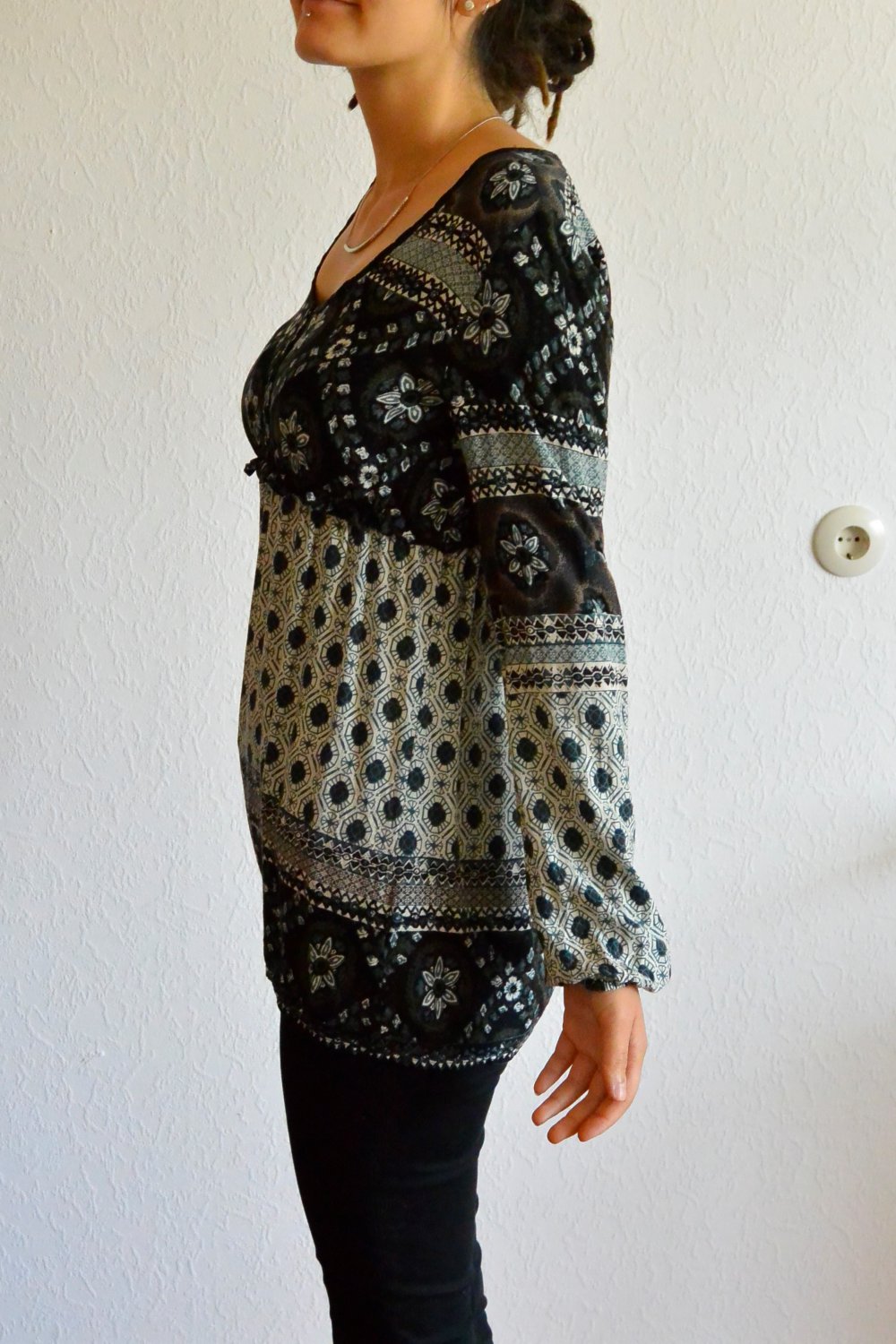 Hippie leichte Bluse Mexx Viskose