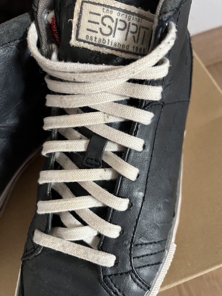 Kunstleder High-Top Sneaker