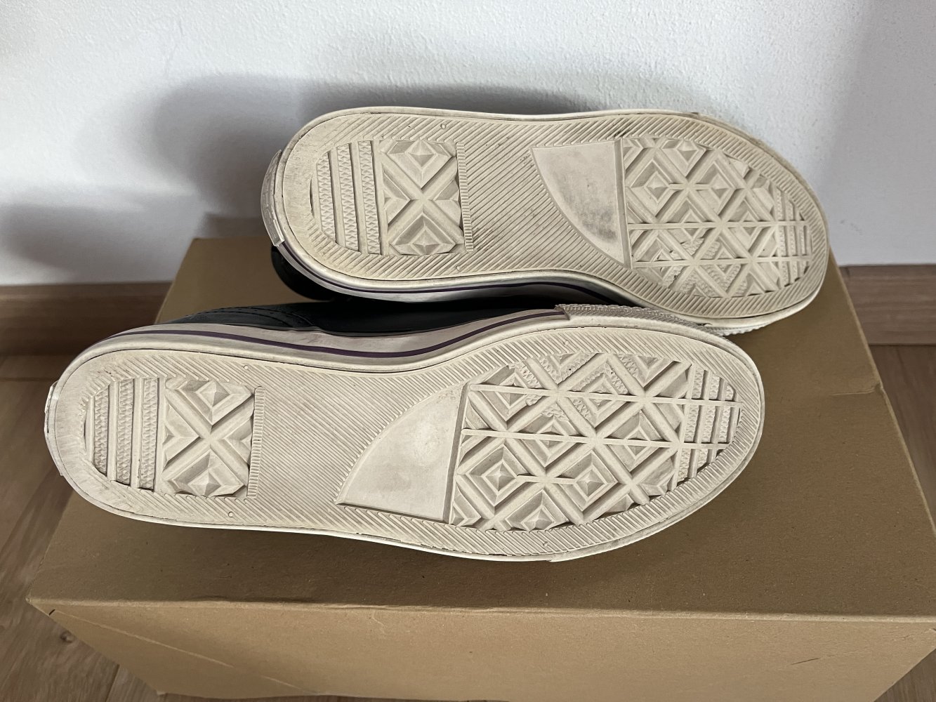 Kunstleder High-Top Sneaker