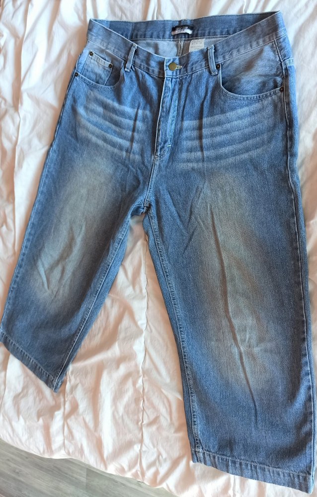 Herrenjeanshose 7/8 Länge Neu