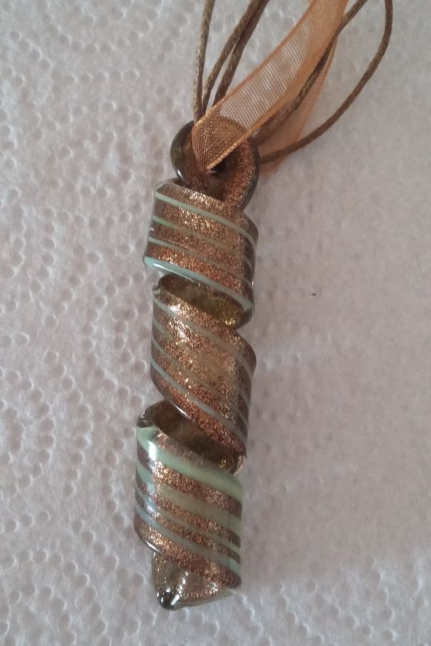 Glasanhänger Spirale