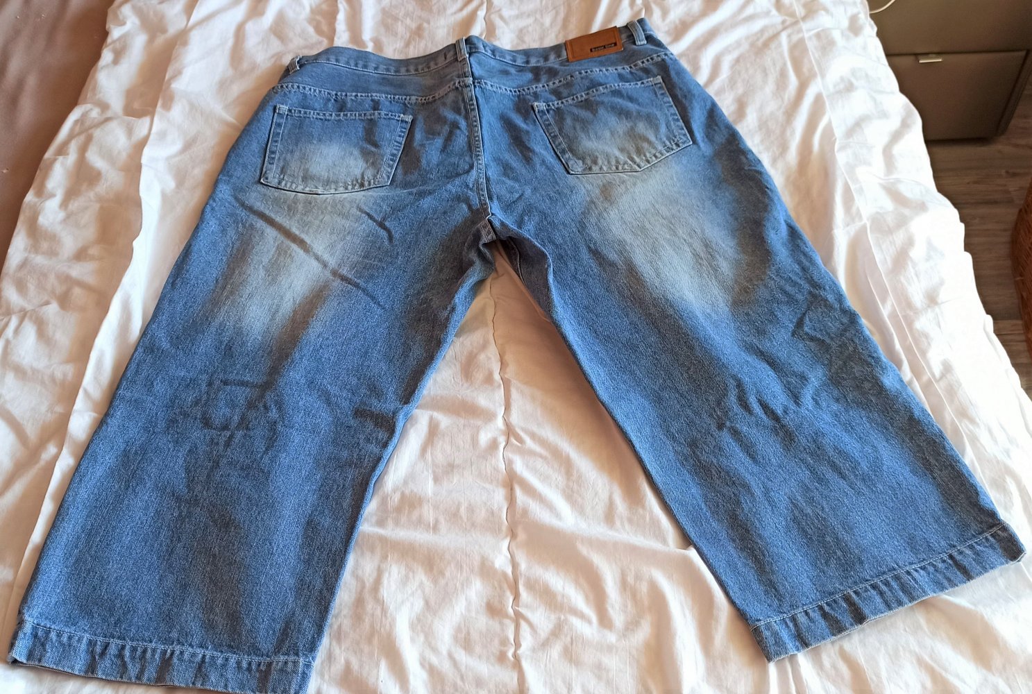 Herrenjeanshose 7/8 Länge Neu