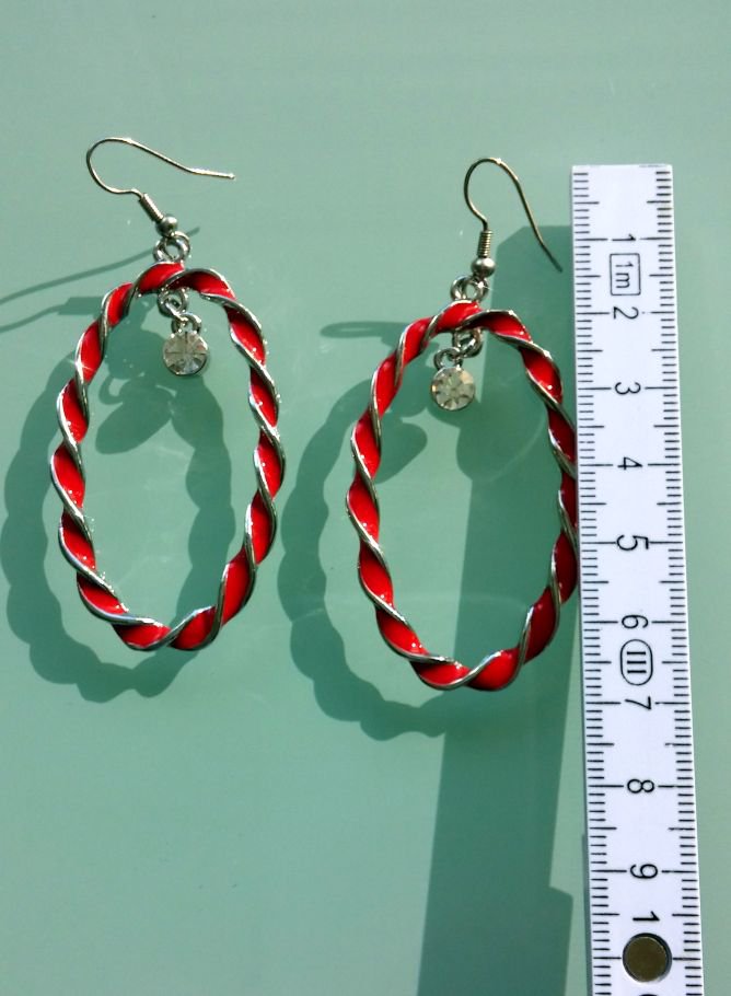 Ohrringe rot