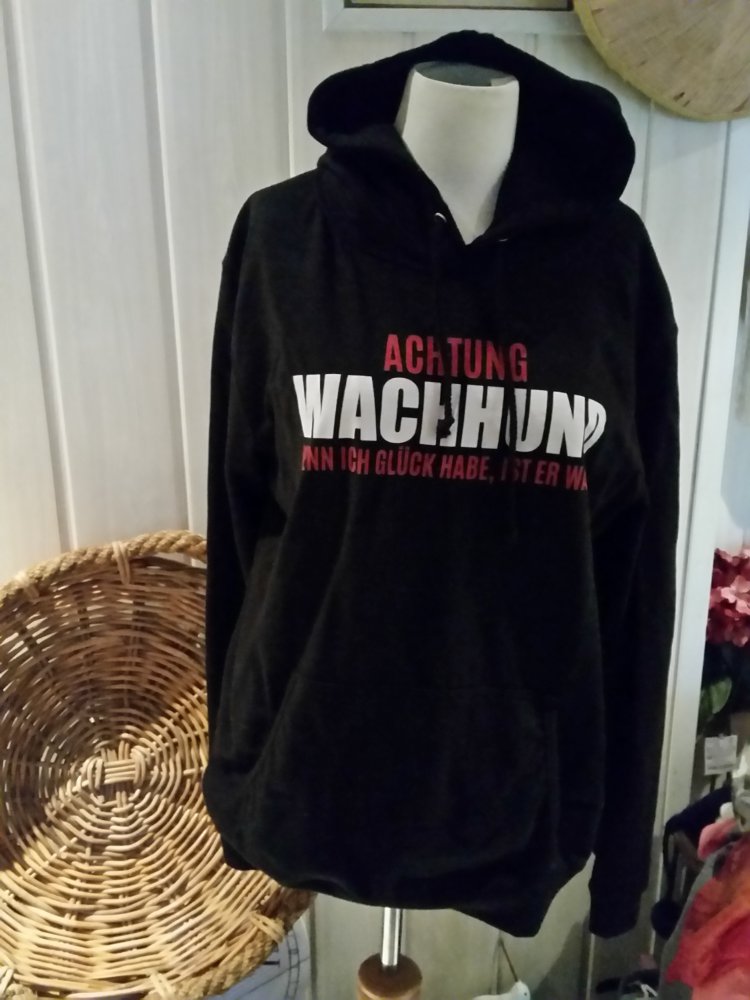 Just Hoodie Achtung Wachhund 