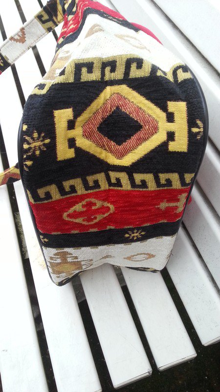 Boho,Folk, Hippe Tasche neu mit Nazar-Amulette