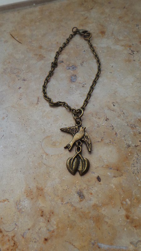 Armband Schwalbe Blatt Swallow 