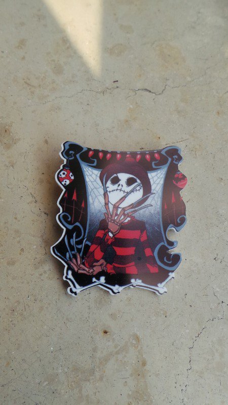 Freddy Nightmare Brosche Burton Jack Halloween