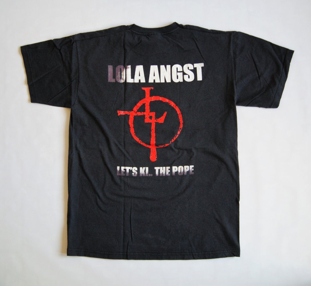 Lola Angst - Lets ki.. the pope T-Shirt Goth Rock gothic 