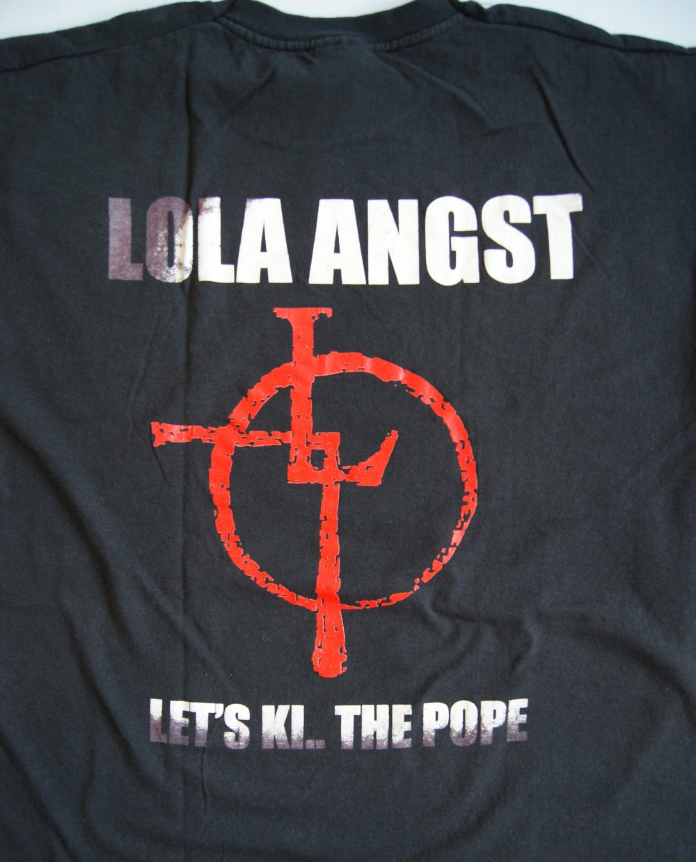 Lola Angst - Lets ki.. the pope T-Shirt Goth Rock gothic 