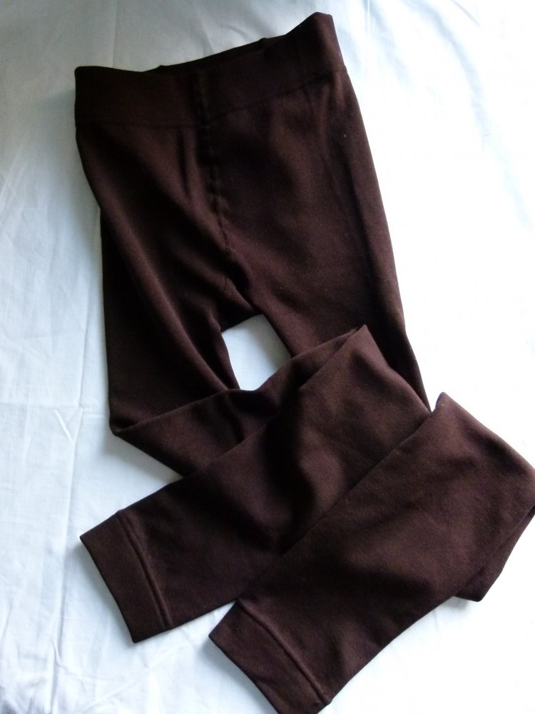 Thermo Leggings, dunkelbraun, Ergee, NEU, Winter Herbst Mori Goa Festival