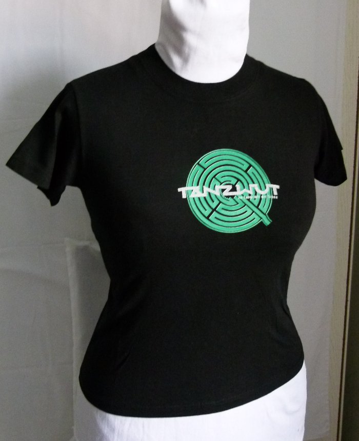 Tanzwut Band Shirt Girlie T-Shirt, schwarz, NEU, Gothic Mittelalter Metal Merchandise