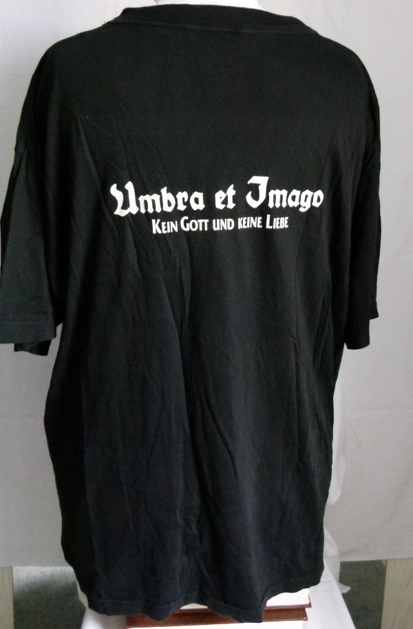 Umbra et Imago Band Shirt T-Shirt, schwarz rot, Gothic Darkwave Metal Merchandise Oversize