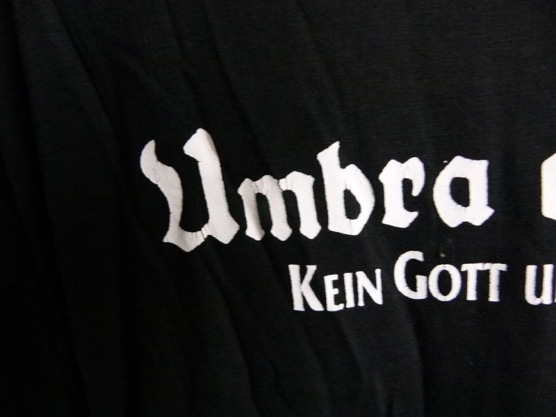 Umbra et Imago Band Shirt T-Shirt, schwarz rot, Gothic Darkwave Metal Merchandise Oversize