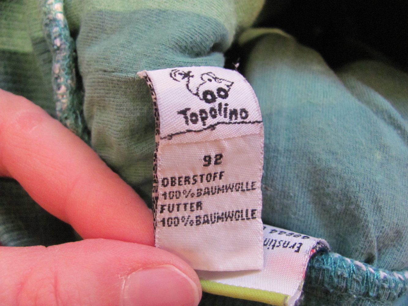 Räuberhose Größe 92