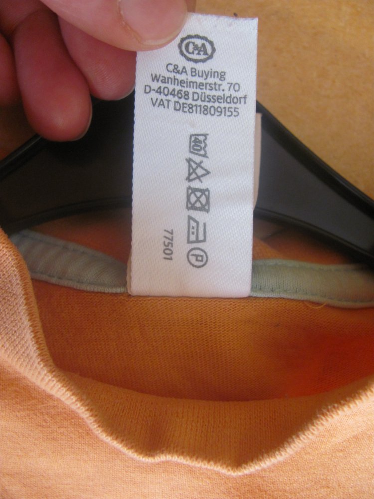 T-Shirt Shirt Kurzarm Größe 86 Babyclub C&A