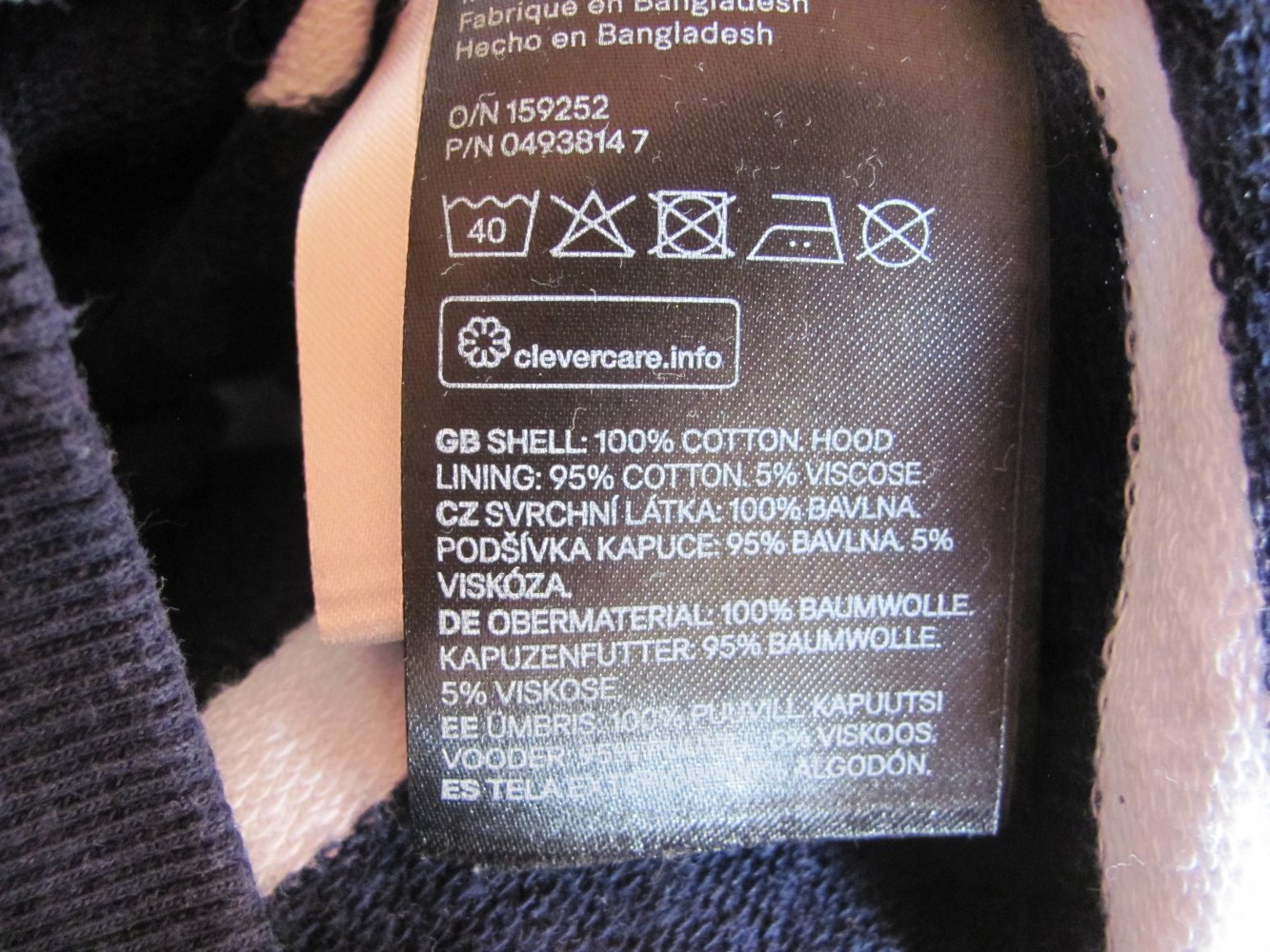 Sweatjacke H&M Größe 110/116 