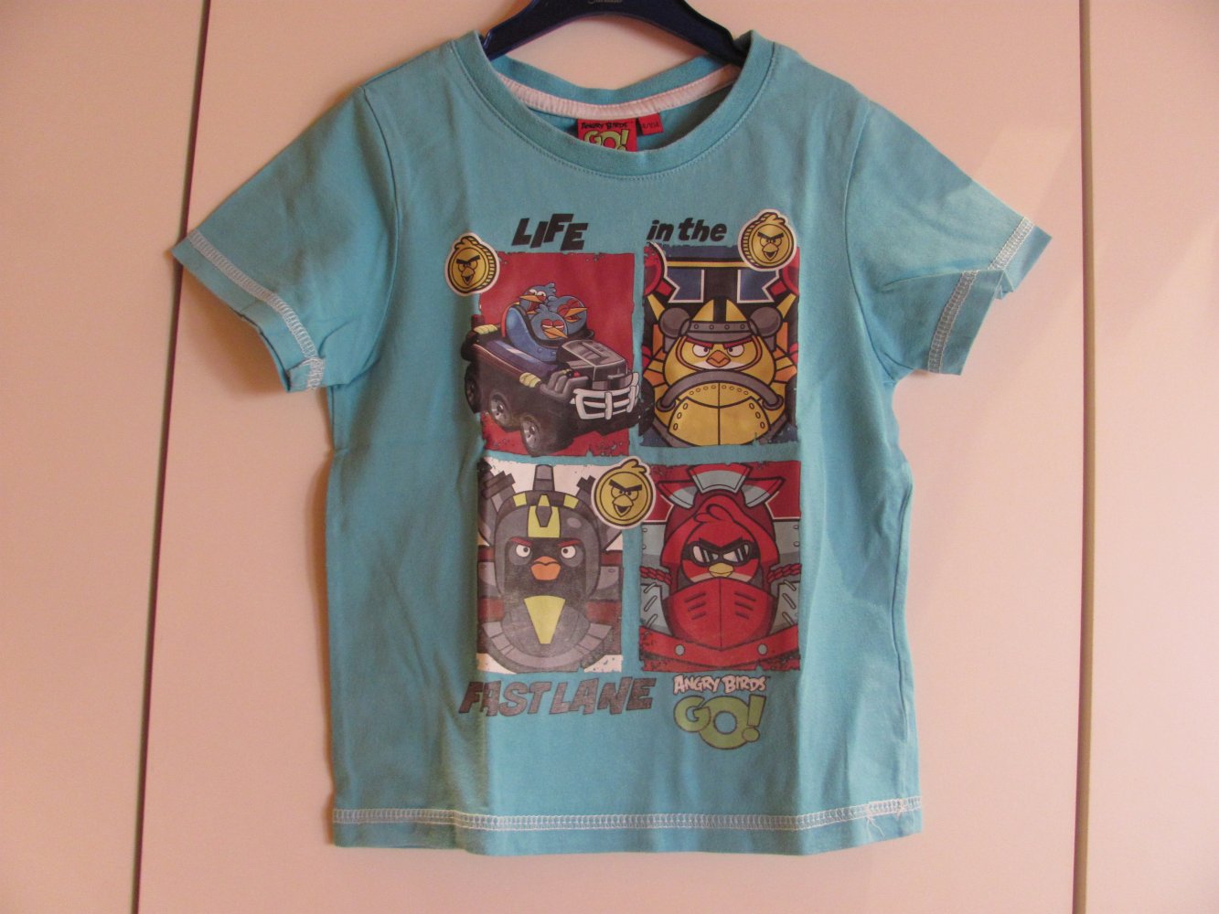 T-Shirt Größe 104 Angry Birds Kurzarm
