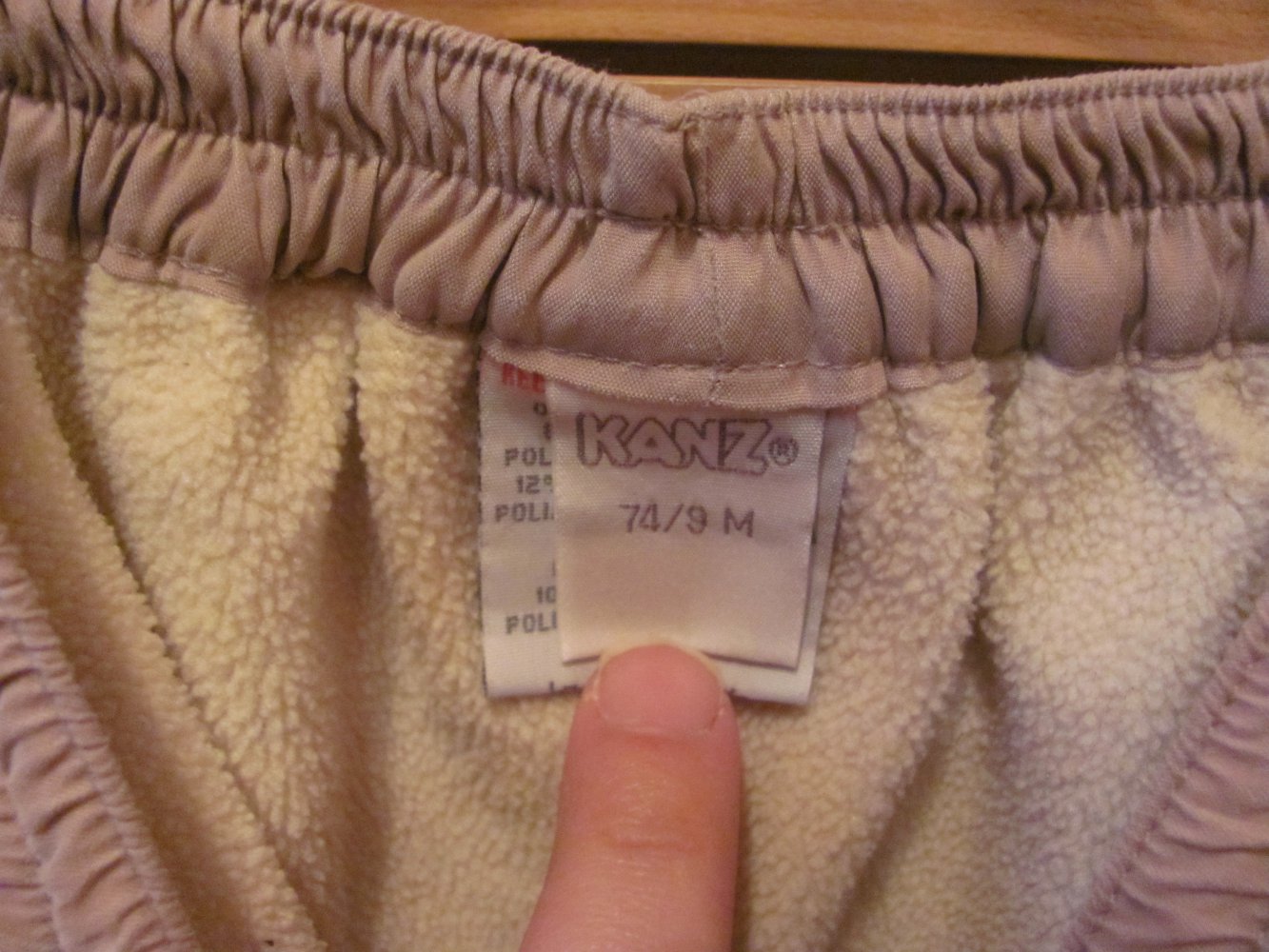 Thermohose Hose Kanz Größe 74
