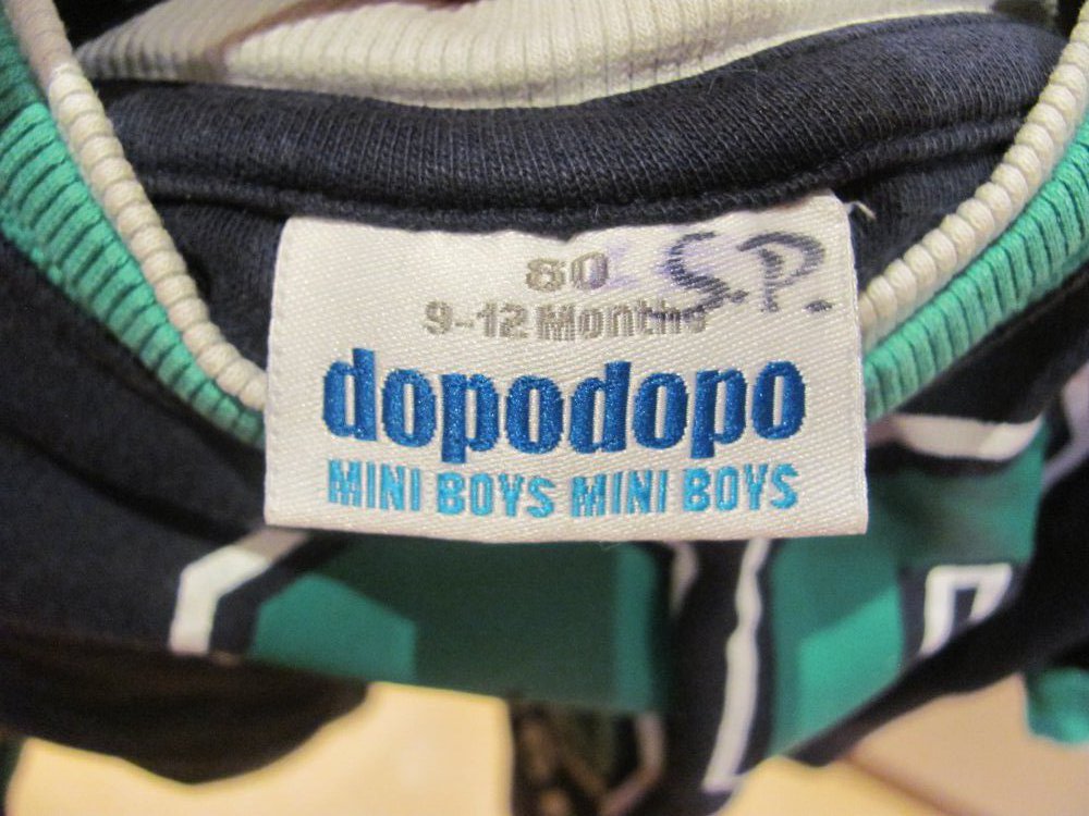 Langarmshirt dopodopo Größe 80