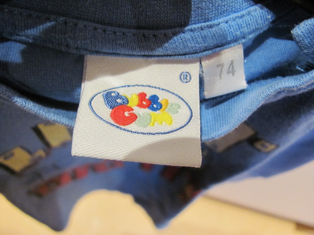 T-Shirt Kurzarm Größe 74 Bubble Gum