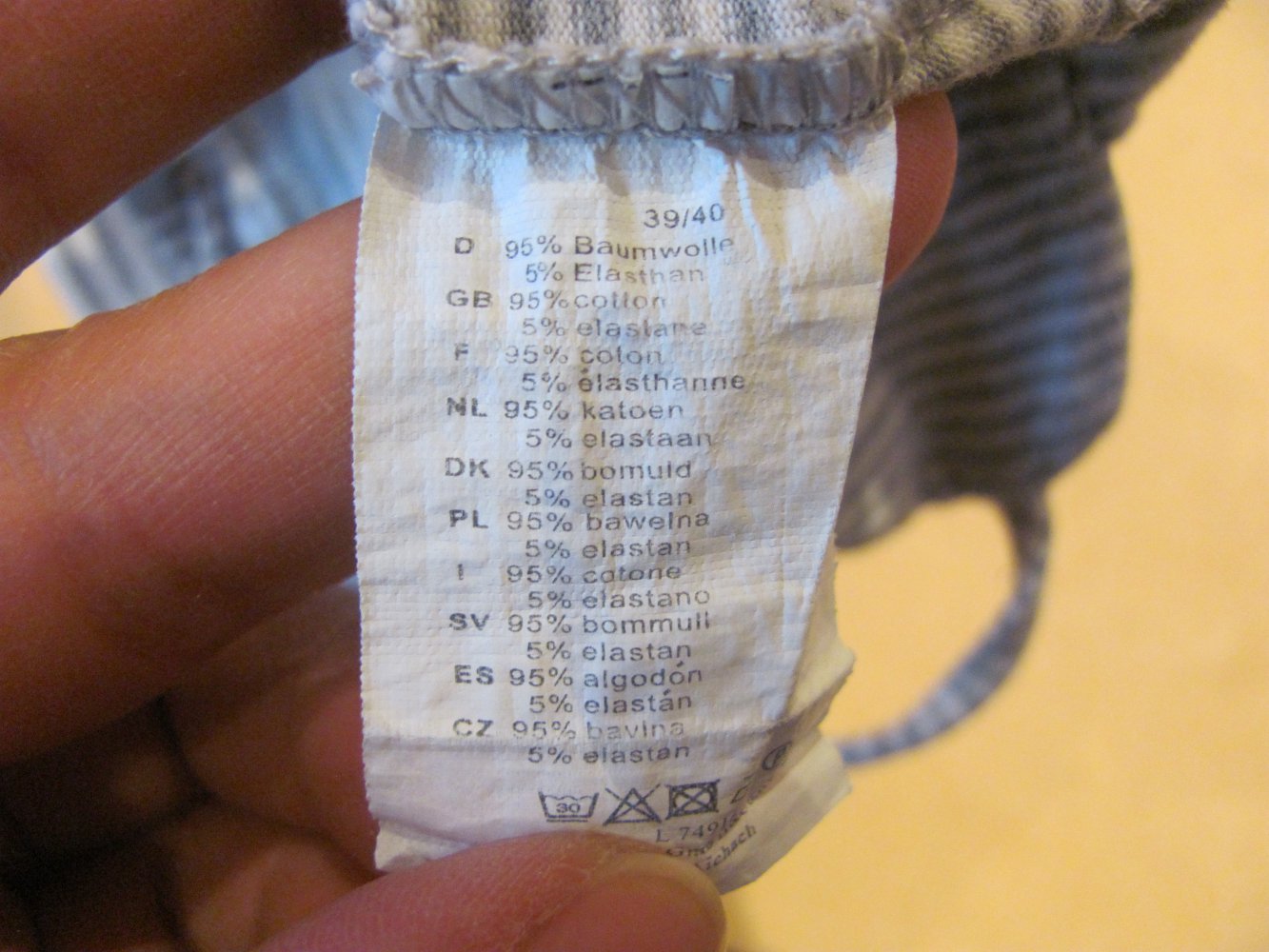 Mütze Übergangsmütze Größe 39/40