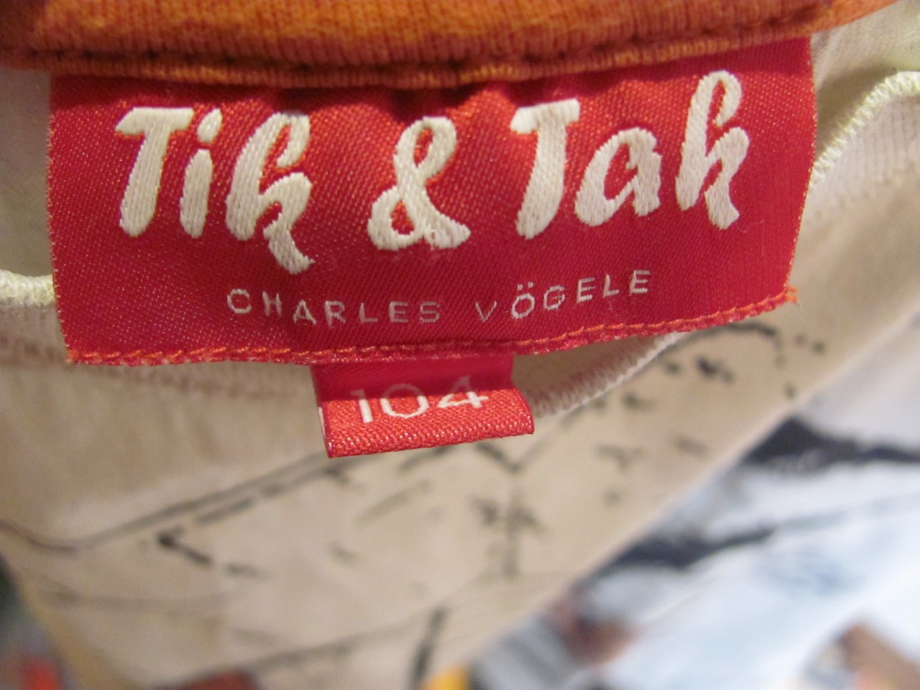 T-Shirt Kurzarm Tik&Tak Größe 104 Charles Vögele