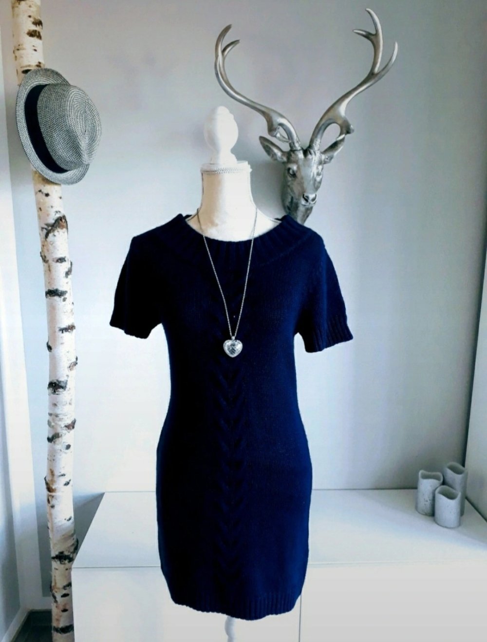 Strickkleid mit tollem Muster