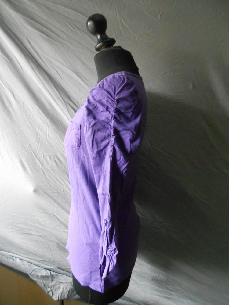 lila Pullover Fishbone S