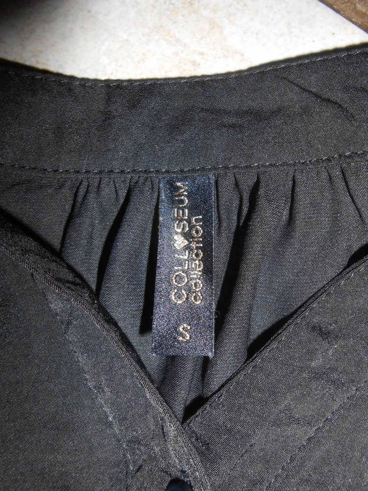 Bluse schwarz Colloseum S