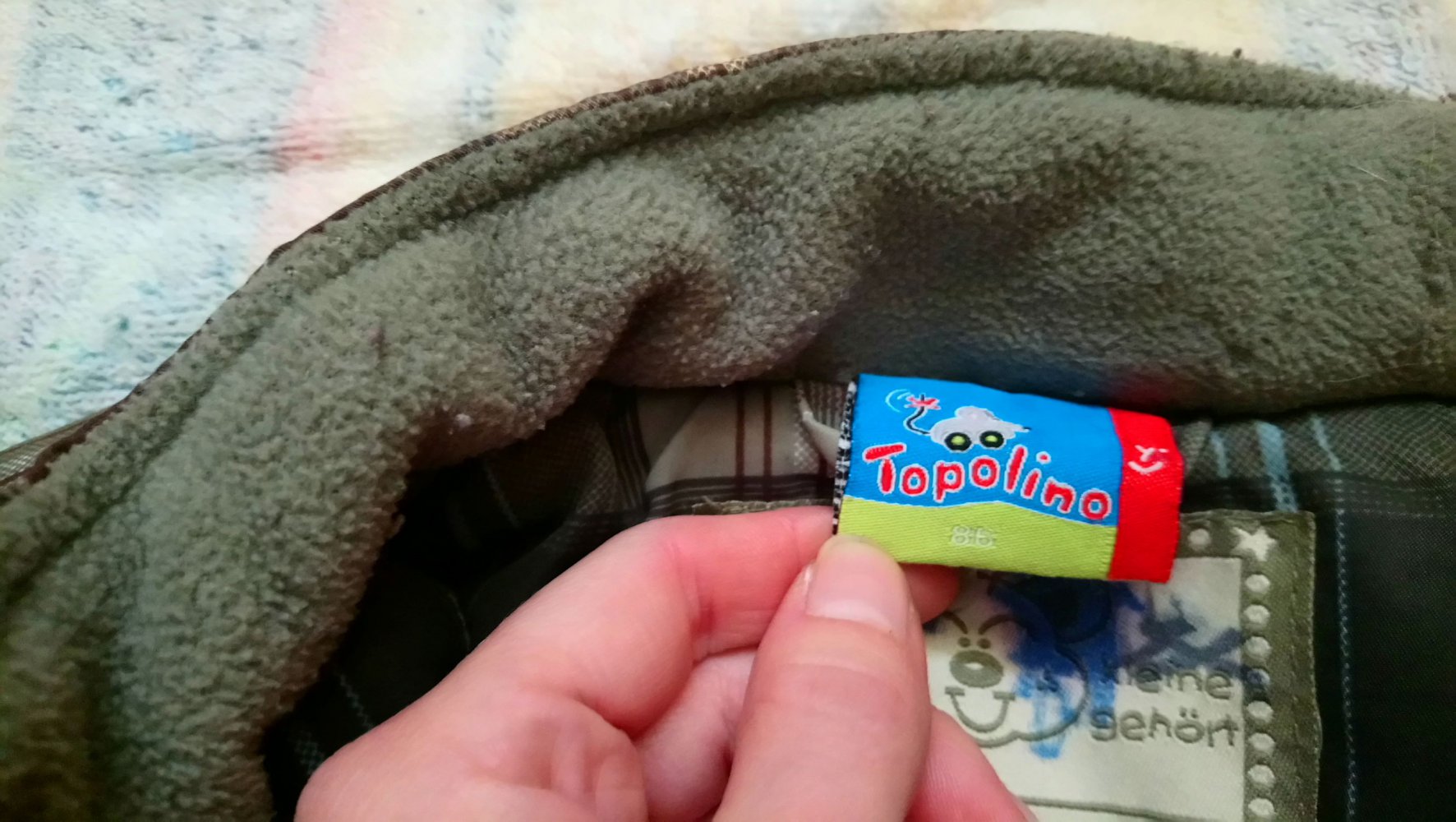 Winterjacke grün 86 topolino