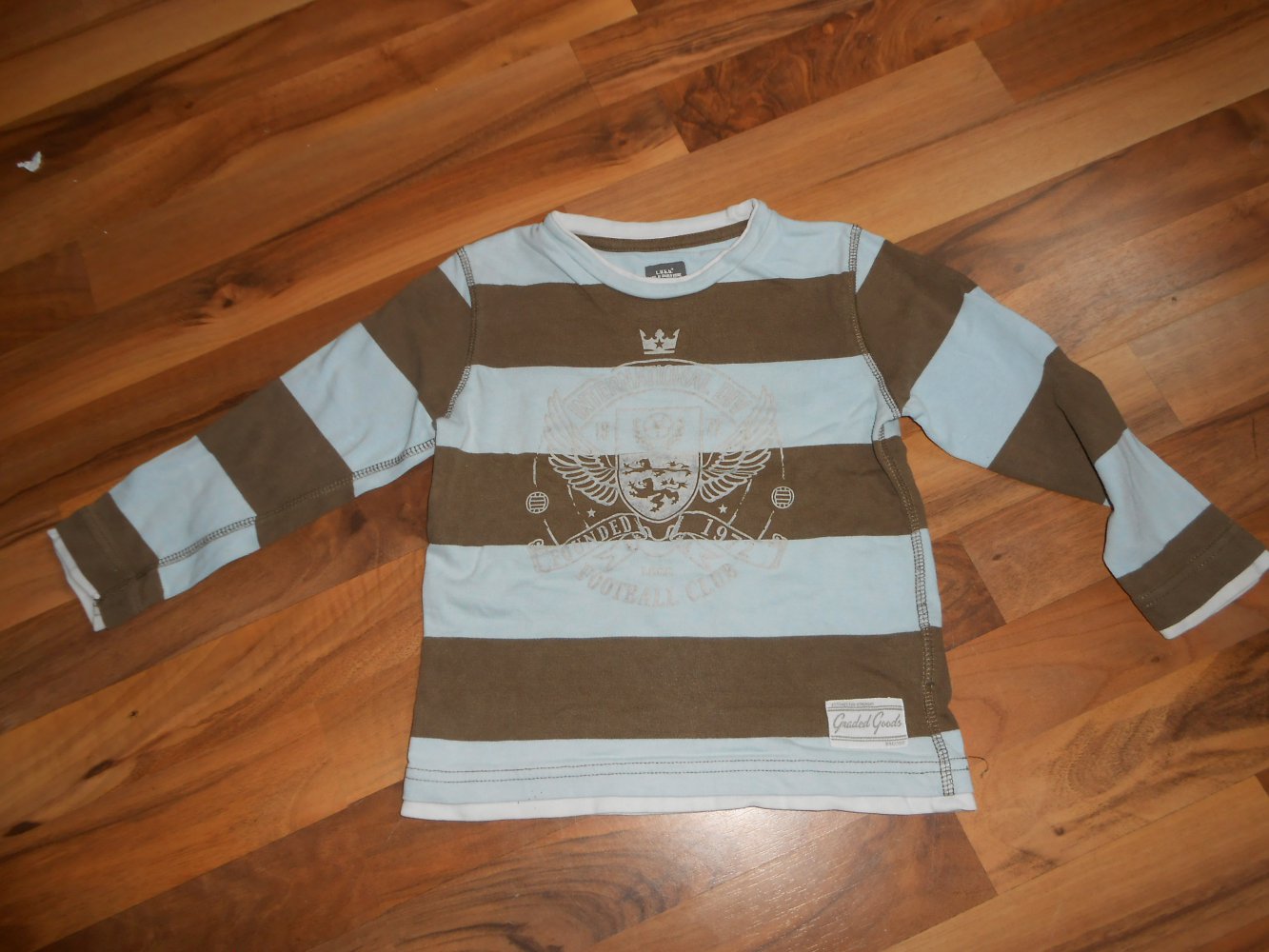 Pullover blau braun H&M 104