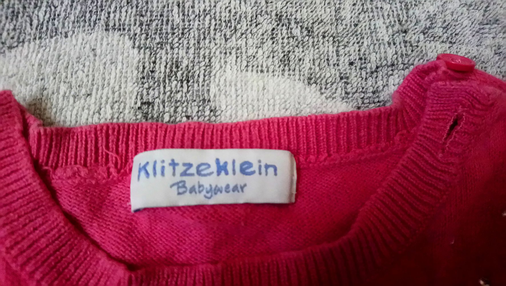 Tunika Kleid rosa 74 klitzeklein