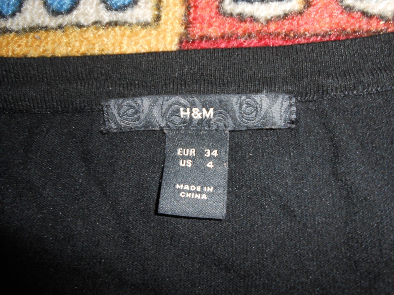 Pullover schwarz XS H&M 