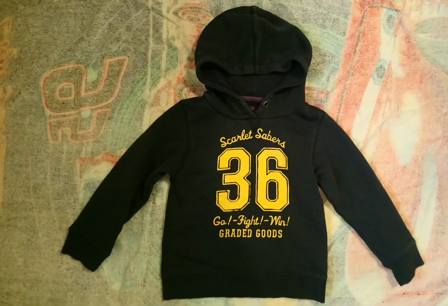 Hoodie Pullover blau H&M 110/116