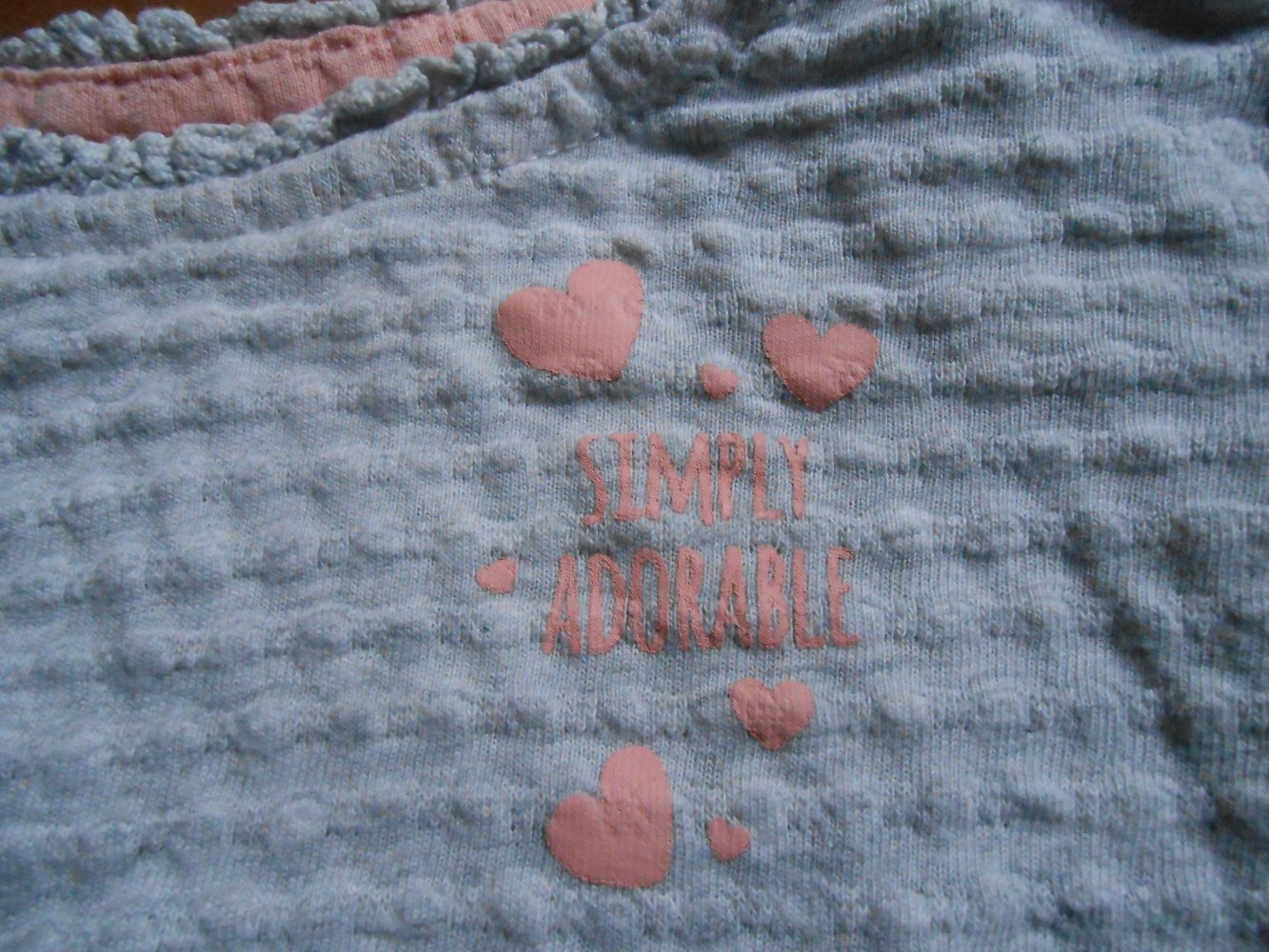 Pullover grau 50/56 lupilu