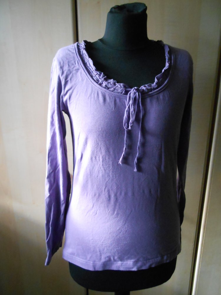 leichter Pullover lila S AWG