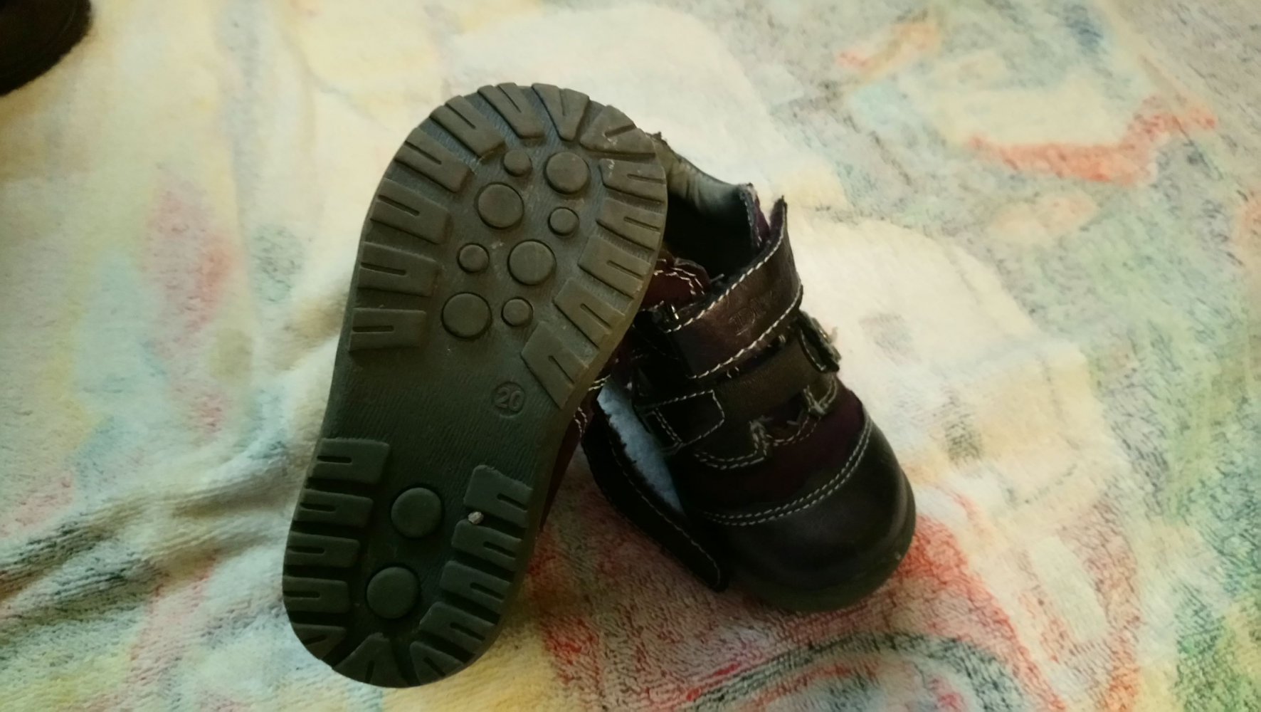 Schuhe 20 lila Halbschuhe