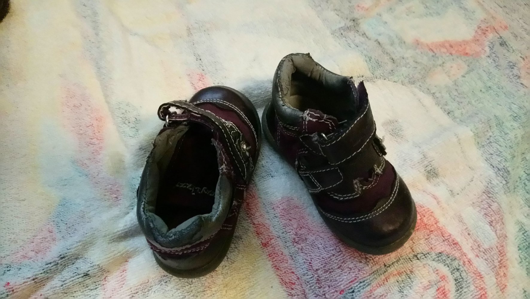 Schuhe 20 lila Halbschuhe