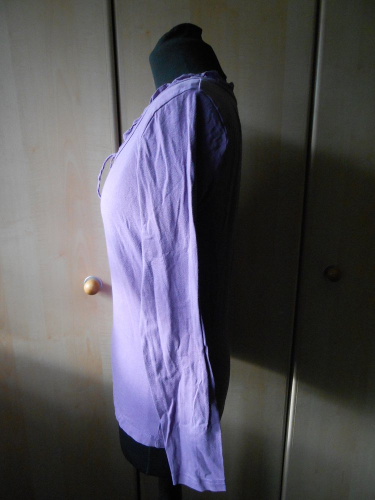 leichter Pullover lila S AWG
