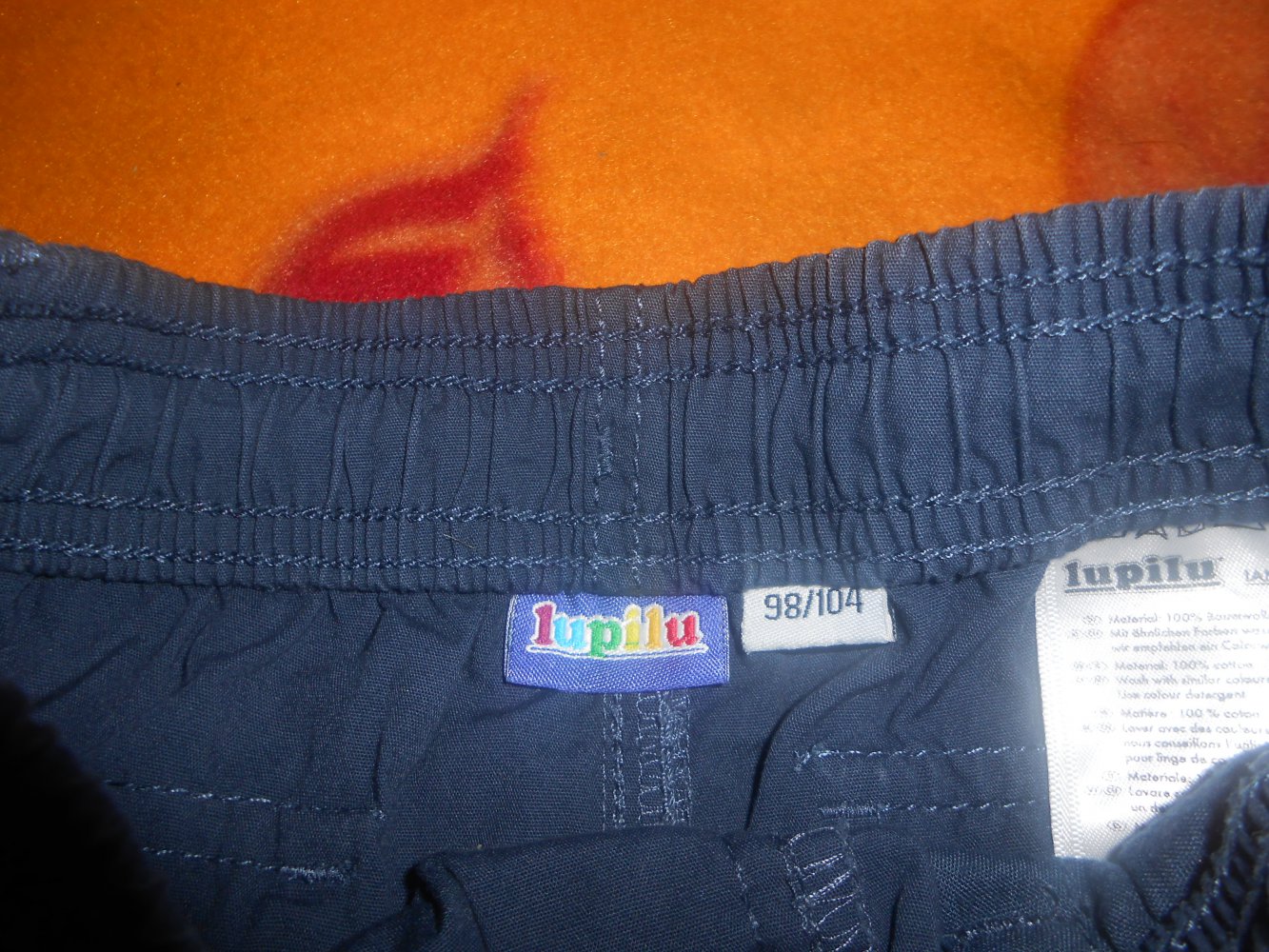 Shorts dunkelblau lupilu 98/104 