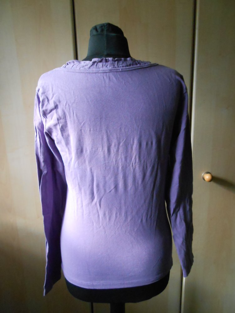 leichter Pullover lila S AWG