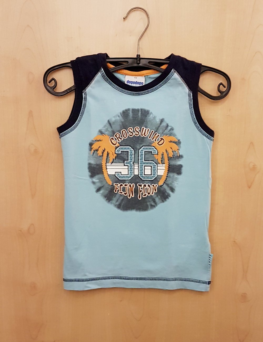 3 Shirts und 2 Tops mit kleinen Flecken Paket - 110/116 - Kindergarten